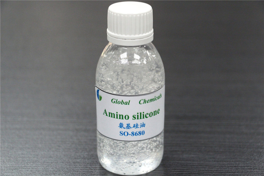 Amino silikonowy zmiękczacz oleju Słaby kationowy z 5 ~ 8 PH w wysokiej wydajności
