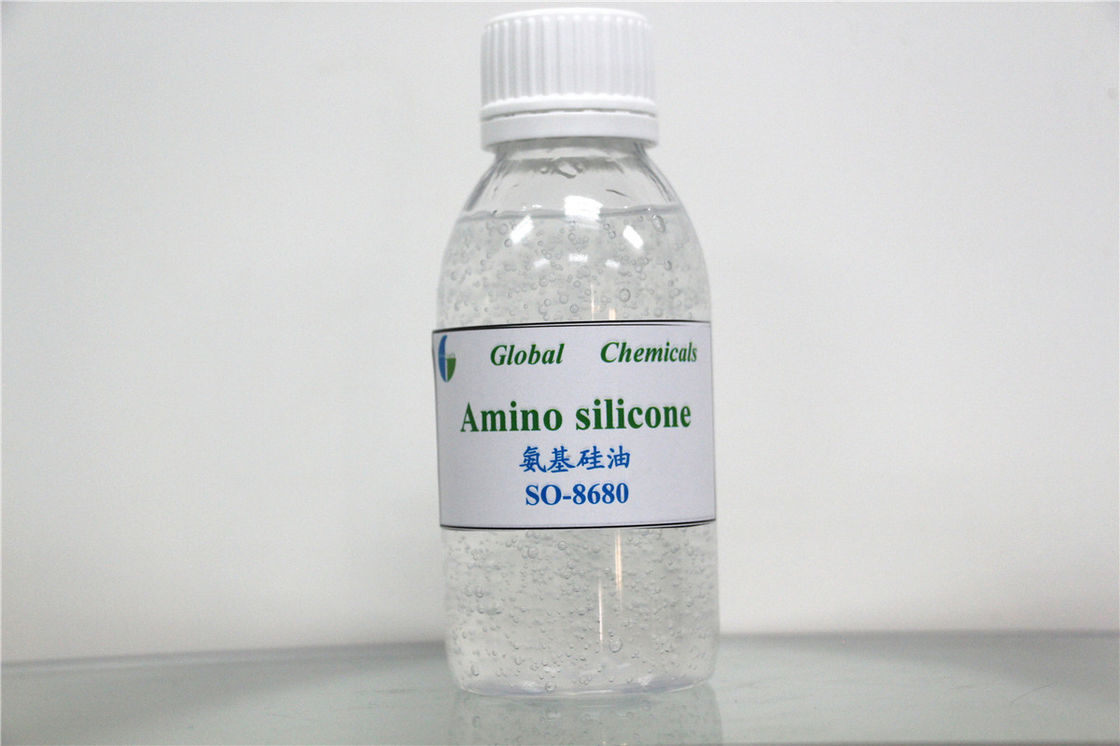 Amino silikonowy zmiękczacz oleju Słaby kationowy z 5 ~ 8 PH w wysokiej wydajności