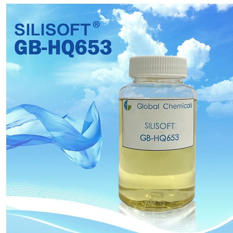 Włókno chemiczne Miękkie Płuszczowe Silikony SILISOFT GB-HQ653 Z Niskim Żółtowaniem
