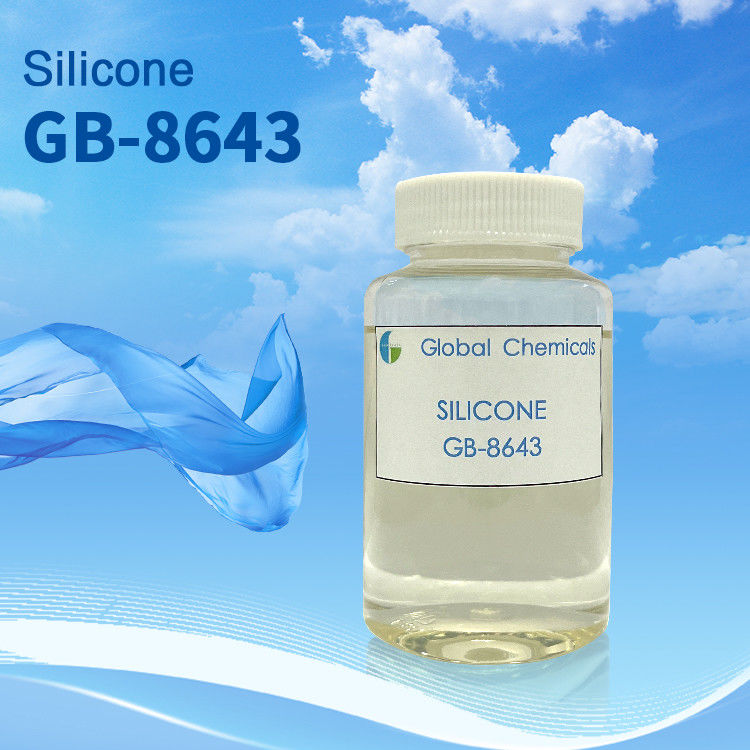 Wysokiej stabilności silikon hydrofilowy SILISOFT GB-8643 Dla tkaniny bawełny czystej Tkanina domowa reakcyjna Tkanina drukowana powłoka Tkanina drukowana Rayon Tkanina drukowana