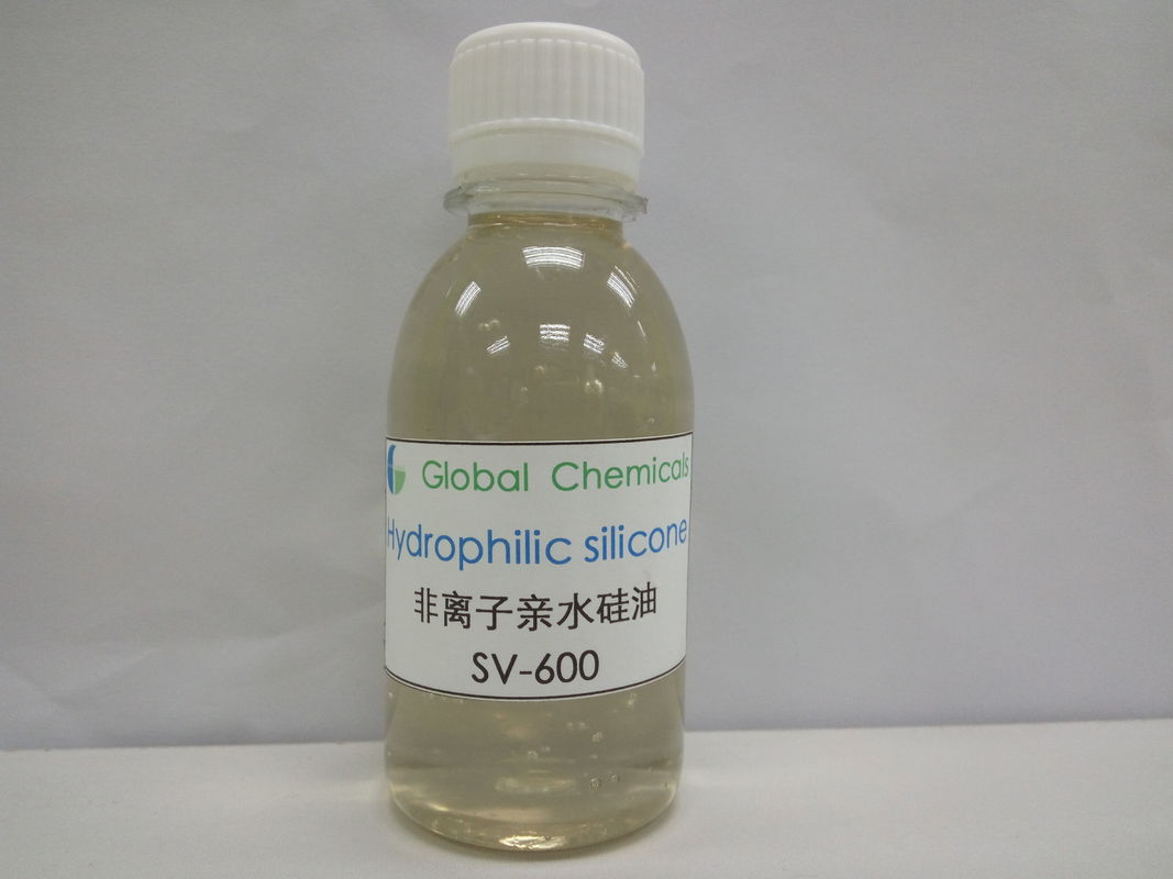 Miękki i gładki silikon nononioniczny hydrofilowy SV-600 do wykończenia T / C, nylon