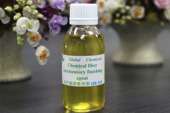 Niski poziom żółcenia Blok włókien chemicznych Silicone Ekstrasensoryczny środek wykończeniowy QR - 518
