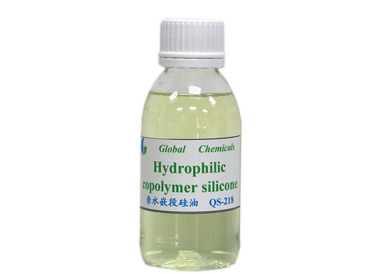 Kopolimer silikonowy hydrofiliczny specjalnie do wykończenia tkanin pluszowych QS-218