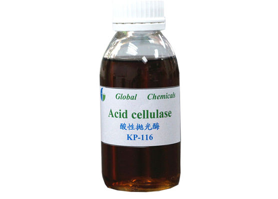 Denim Washing Acid Bio Polishing Enzyme KP - 116 Niska utrata masy ciała / siły