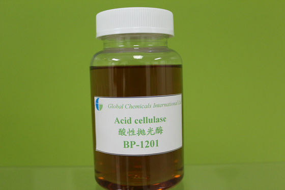 Bio-policing enzym, kwas celulozy Tekstyliów ciekły enzym do tkanin mieszanych